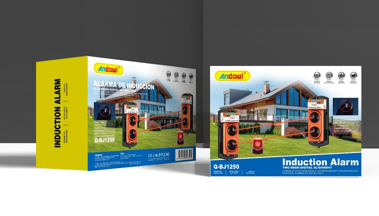 Infrared beam detectorDouble beam