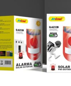 Solar PIR alarm