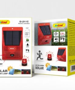 Solar PIR alarm