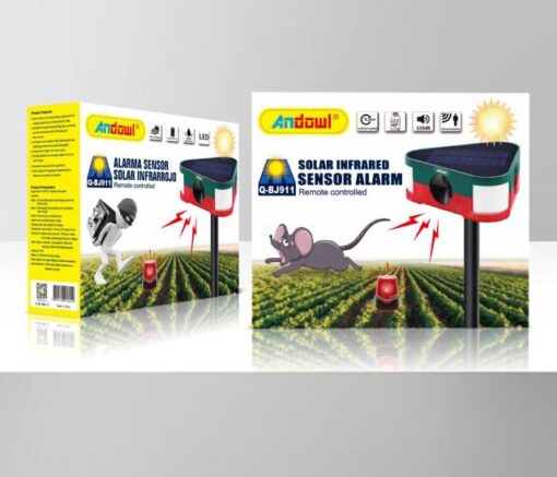Solar rat repeller