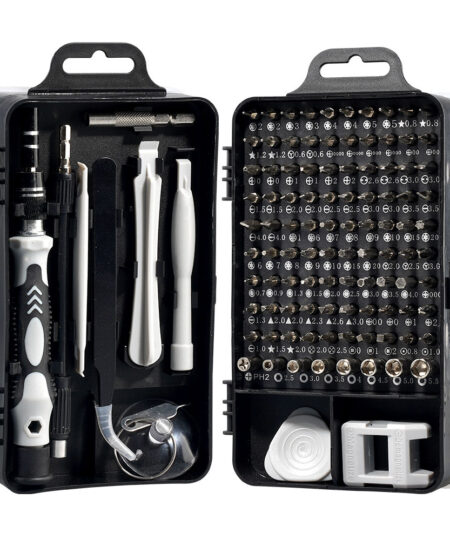 Professional Micro Magnetic Repair Tool Kit Multifunctional 115-in-1 Precision Mini Screwdriver Set for Men Tools Gift