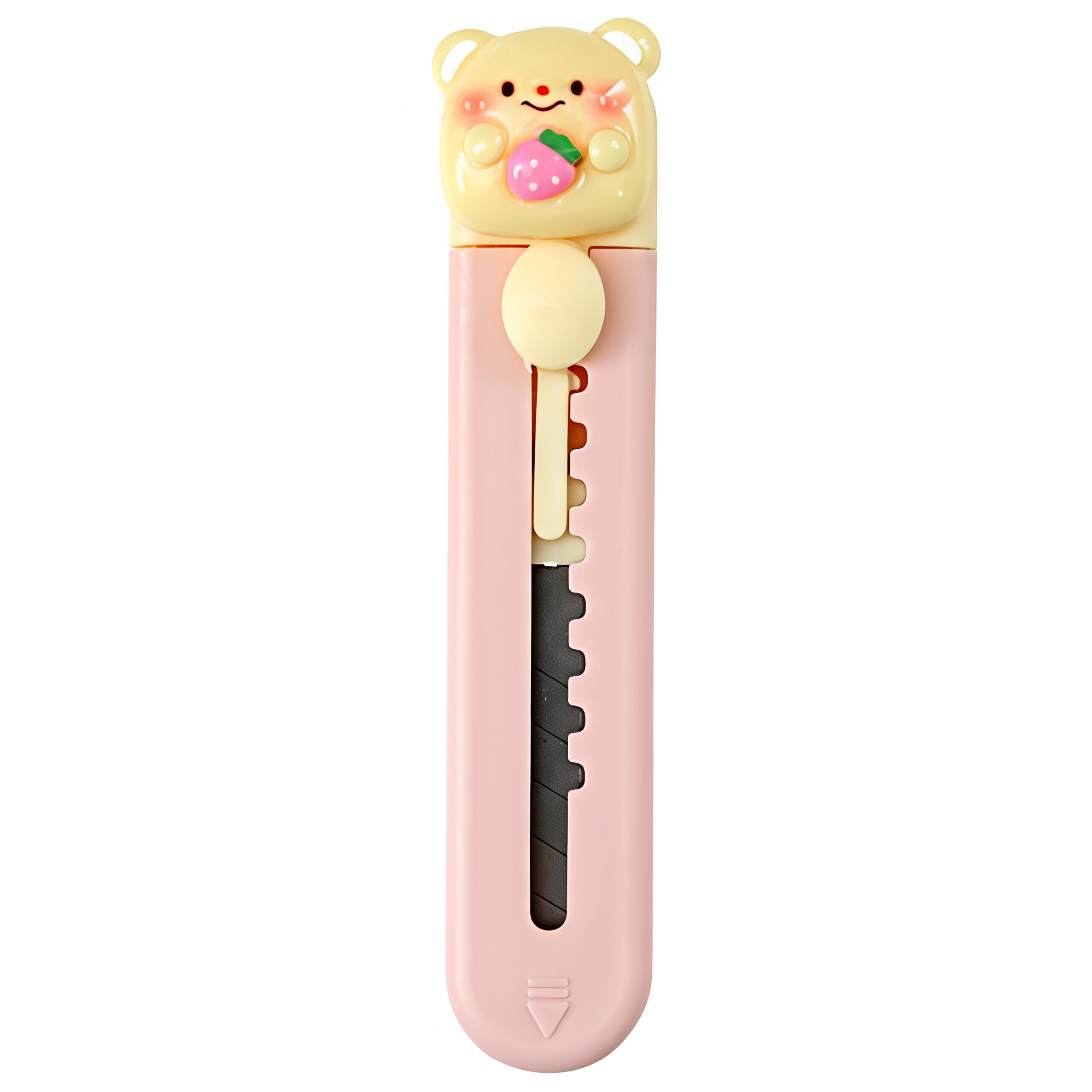 Multi-Colors Utility Retractable Mini Sharp Kawaii Knives Butter Bear Cute Box Cutter for Office Home Use