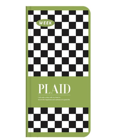 Portable Dail Weeks Plan Schedule Notebook  High Aesthetic 18*9cm Weeks Handbook for Weeks Planner