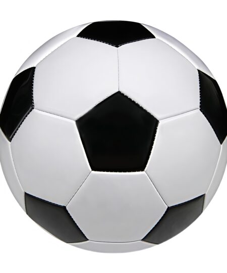 Durable and Waterproof PVC Children's Toy Football Classic White Black Thicker PU Tight Weaved Soccer Ball