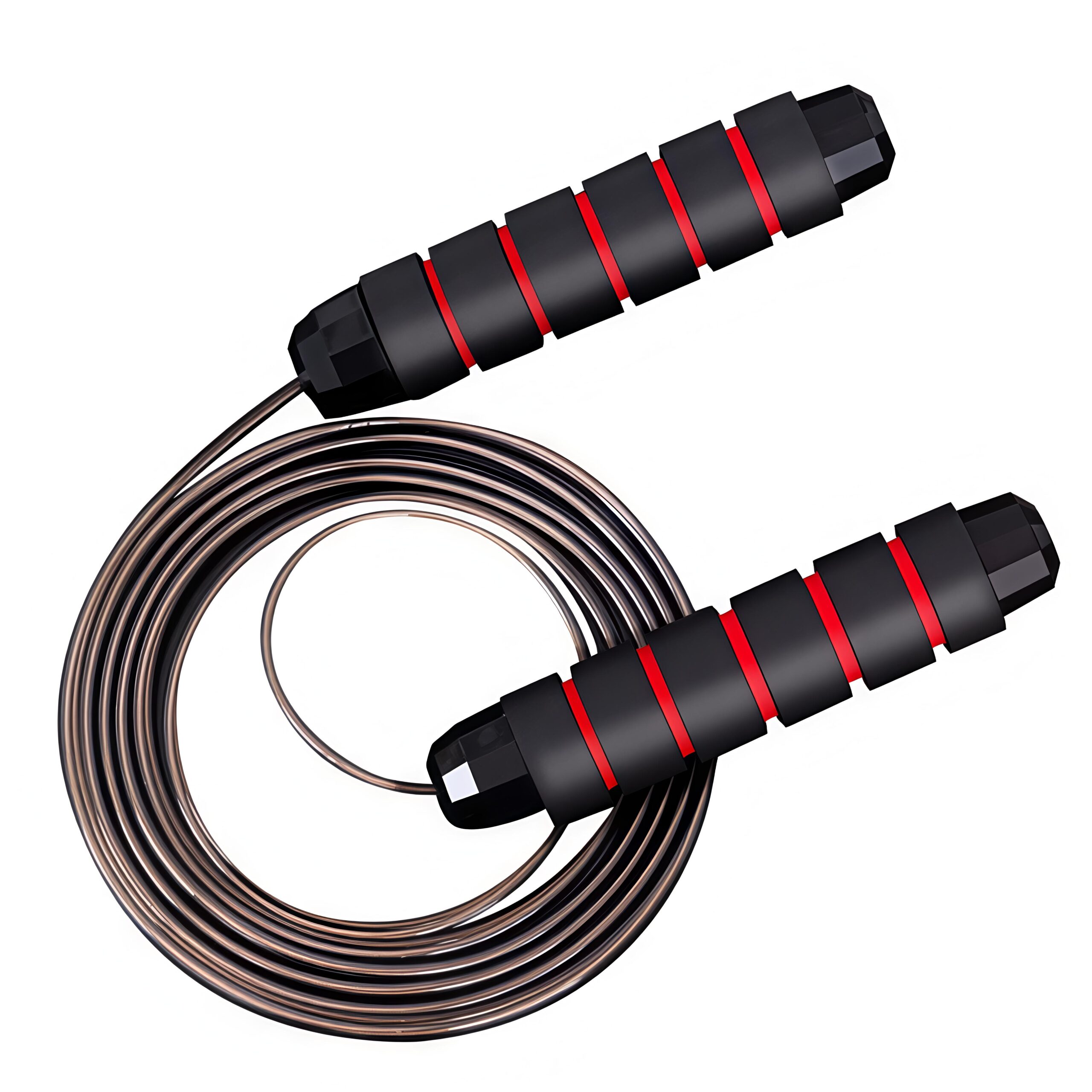 Tangle-Free Rapid Speed Adjustable Skipping Jump Ropes Professional Jumping Rope for Fitness Exercise