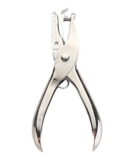 Office Manual 6mm3mm Metal Small Single Hole Punch Single Paper Hole Puncher for DIY Craft Paper Tags