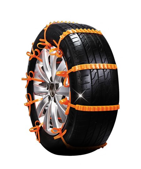 Portable Emergency Non-Slip Plastic Cable Ties Heavy Duty Durable Anti-Skid Snow Chains for Pickup Trucks & SUVs