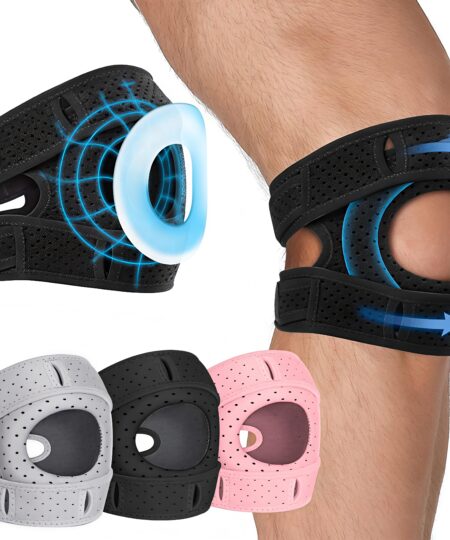 Adjustable Professional Sports Knee Support Sleeve Protective Basketball Support Patellar Tracking Knee Brace