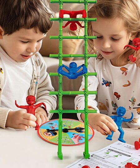 Top-Table Vertical Ladder Race Multiplayer Climbing Competition Interactive Balance Game Kids Tabletop Ladder Hanging