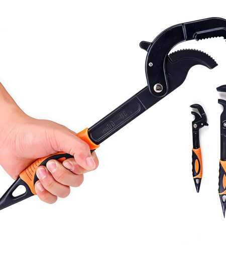 High-carbon Steel Universal Power Grip Pipe Wrench Multi-function Magic Wrench for Electric Maintenance