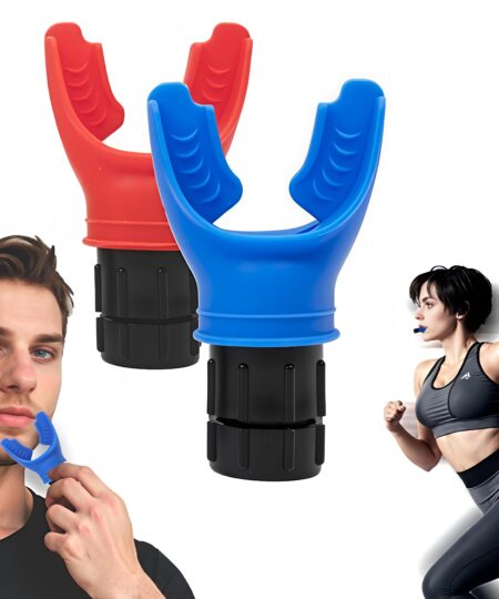 Adjustable Daily Training Breathing Trainer  Portable Reusable Exercise Trainer for Enhanced Strength and Endurance