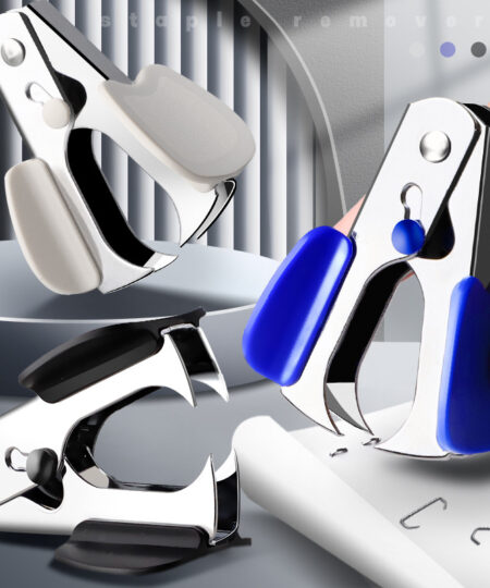 Professional Anti Corrosion Staple Puller Labor-Saving Staple Remover with Safety Lock