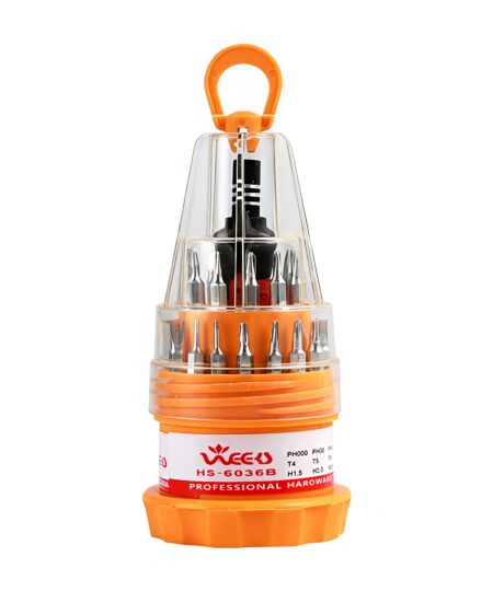 Portable Multi-Purpose Precision Mini Screwdriver 31 in 1 Accuracy Manual Magnetic Driver Multitool Set