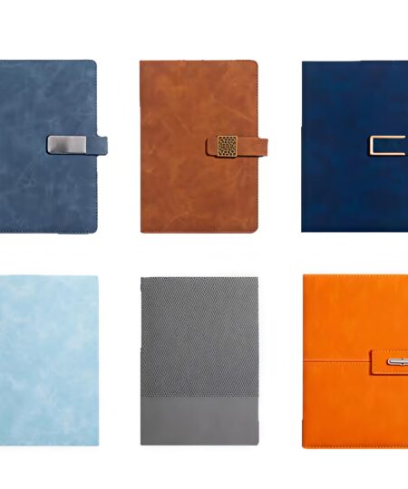 Thick Leather Journal 8.38 × 5.38 Inches Notebook Magnetic Buckle A5 Hardcover Notebook for Writing Study Supplies