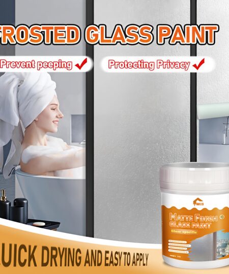 Privacy Solution Translucent Glass Etching Window Paint Frosted Glass Spray Paint For Bathroom Windows
