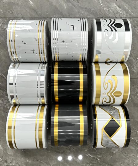 Decorative Self-Adhesive Waterproof PVC Foam Wall Base Easy Installation Peel and Stick Wallpaper Borders